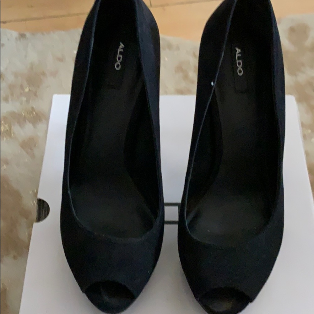 Black stilettos